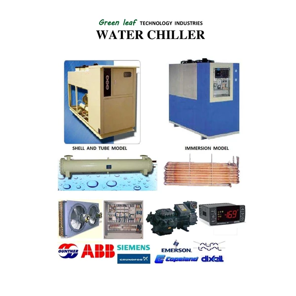 Water Chiler Green Leaf 15 Hp